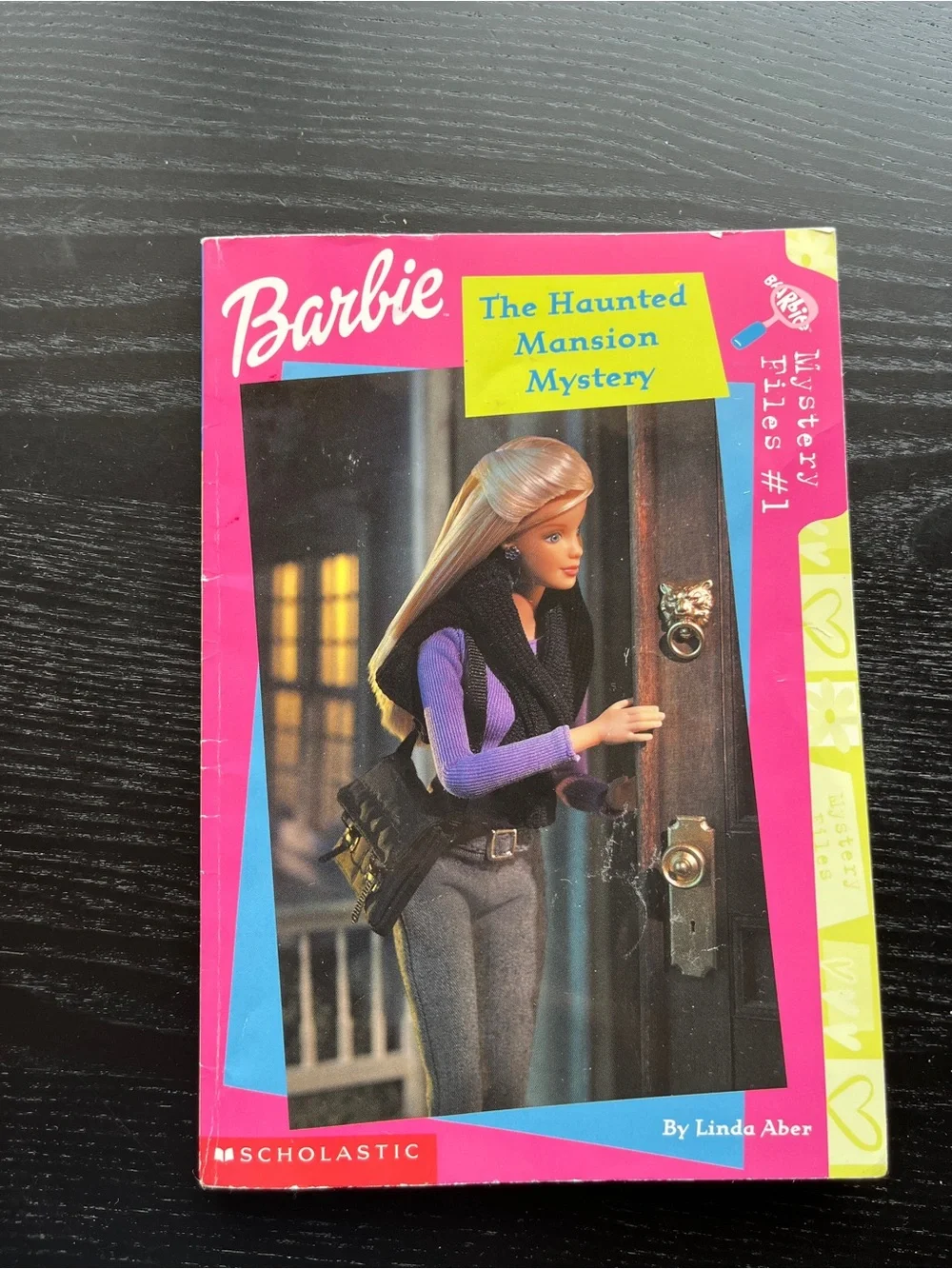 Vintage Barbie Book Lot: The Class Act Hardcover & Haunted Mansion Mystery Paper